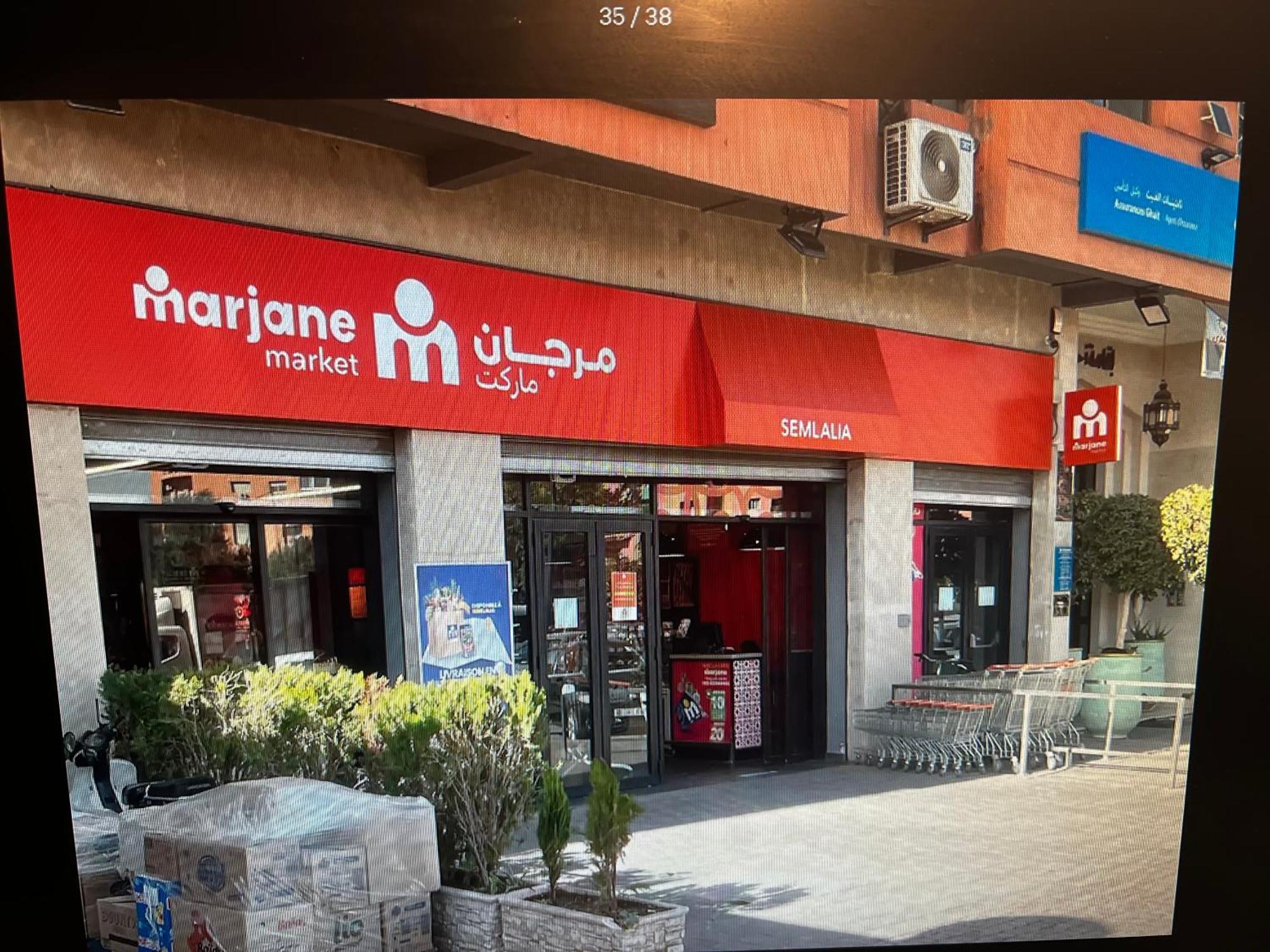 Schone Ferienwohnung: Poolblick und Terrasse nahe Majorelle Garden Marrakesh Exterior photo