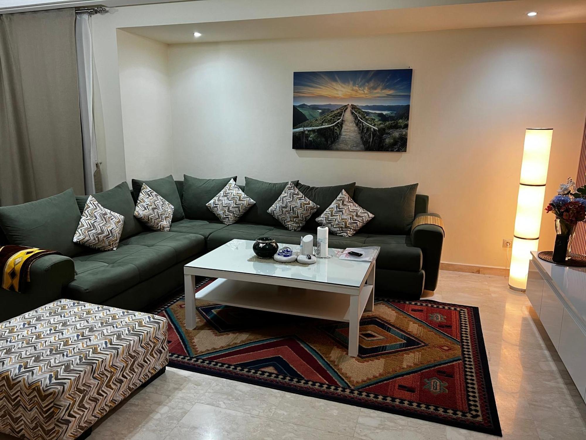 Schone Ferienwohnung: Poolblick und Terrasse nahe Majorelle Garden Marrakesh Exterior photo